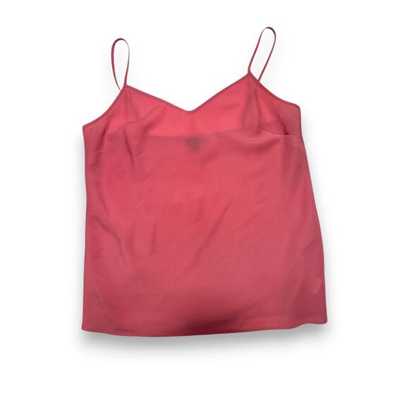 Talbots Silk Sheer Camisole in Vibrant Pink Size Small Petite - Picture 2 of 7